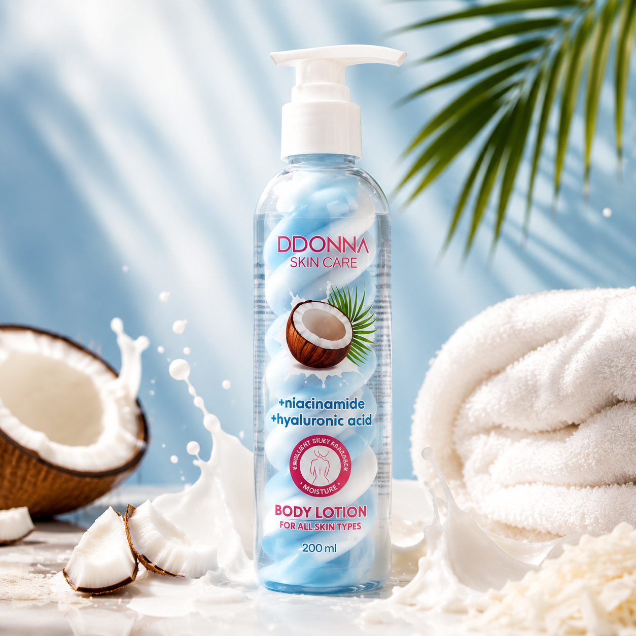 DDONNA Coconut Body Lotion (200 ml)